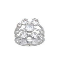 Zircon Silver Ring (Adela Silber)