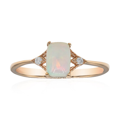 10K AAA Welo Opal Gold Ring