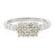 Chocolate Diamond Silver Ring