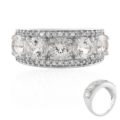 Danburite Silver Ring
