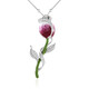 Zircon Silver Necklace (Dallas Prince Designs)
