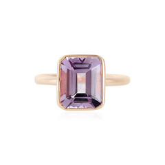 Rose de France Amethyst Silver Ring