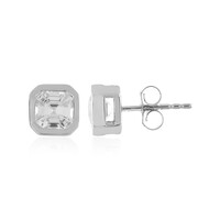Zircon Silver Earrings