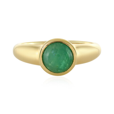 Socoto Emerald Silver Ring