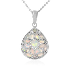 Welo Opal Silver Necklace