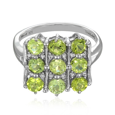 Paraiba Tourmaline Silver Ring