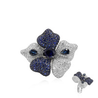 18K Blue Sapphire Gold Ring (Estée Collection)