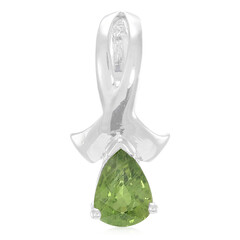 Mozambique Sapphire Silver Pendant