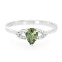 Mozambique Sapphire Silver Ring
