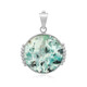 Chrysokolla Silver Pendant (Bali Barong)