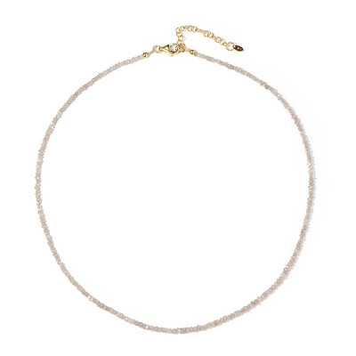 Fancy Diamond Silver Necklace
