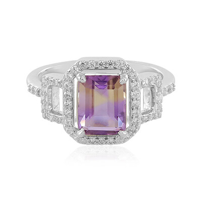 Anahi Ametrine Silver Ring