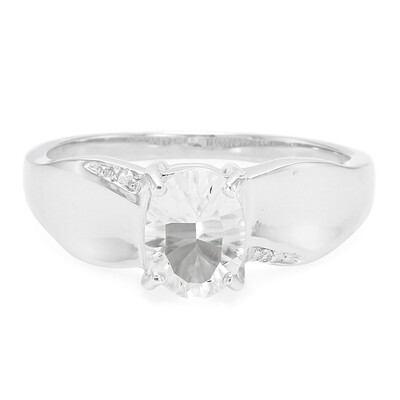 Petalite Silver Ring