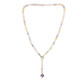Rose de France Amethyst Silver Necklace (TPC)