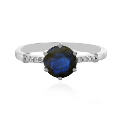 Labradorite Silver Ring