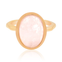 Morganite Silver Ring