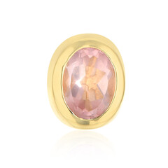 Rose Quartz Silver Pendant