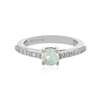 Welo Opal Silver Ring