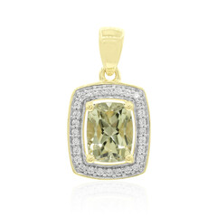 9K Colour Change Diaspore Gold Pendant (Tenner Diniz)