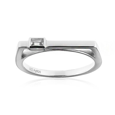 Zircon Silver Ring