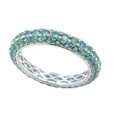 9K AAA Zambian Emerald Gold Ring (de Melo)