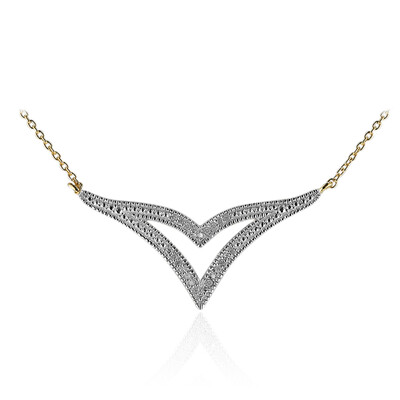 I3 (I) Diamond Silver Necklace