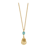 Turquoise Silver Necklace