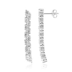 Zircon Silver Earrings