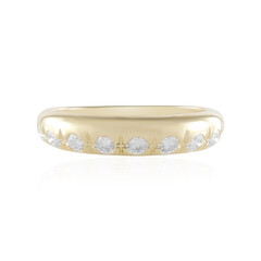 9K IF (G) Diamond Gold Ring (de Melo)