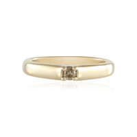 I2 Brown Diamond Silver Ring