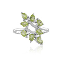 Peridot Silver Ring