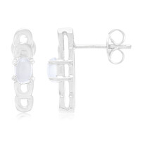 Turkish Chalcedony Silver Earrings