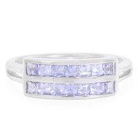 Madagascar Iolite Silver Ring
