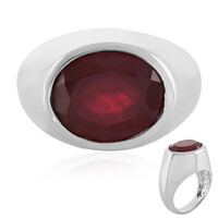 Madagascar Ruby Silver Ring