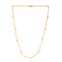 I3 (J) Diamond Silver Necklace