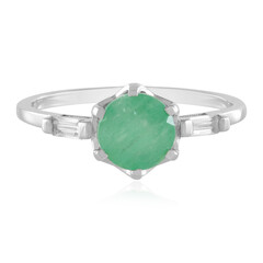 9K Brazilian Emerald Gold Ring