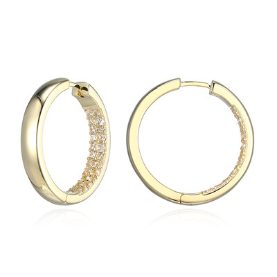 Zircon Silver Earrings(Adela Silber)