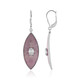 Zircon Silver Earrings (Adela Silber)