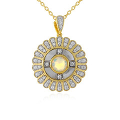 Welo Opal Silver Necklace