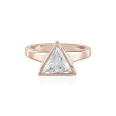 White Topaz Silver Ring
