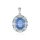Colour Change Fluorite Silver Pendant