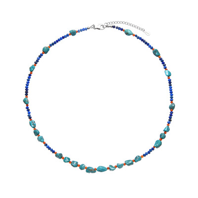 Turquoise Silver Necklace