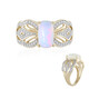 9K Welo Opal Gold Ring (SUHANA)