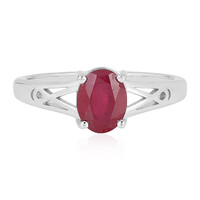 Madagascar Ruby Silver Ring