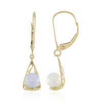 9K Welo Opal Gold Earrings (Ornaments by de Melo)