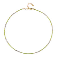 Peridot Silver Necklace