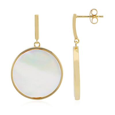 Mother of Pearl Silver Earrings