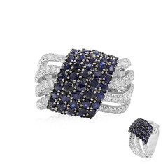 18K Blue Sapphire Gold Ring (Estée Collection)