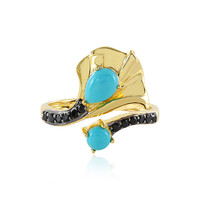 Sleeping Beauty Turquoise Silver Ring
