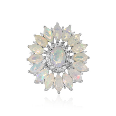 Welo Opal Silver Ring